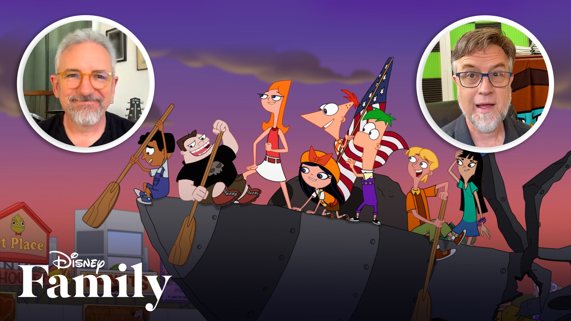 The Cast & Creators of Phineas and Ferb Explain the Phineas and Ferb Family Tree in 60 Seconds | Disney Family