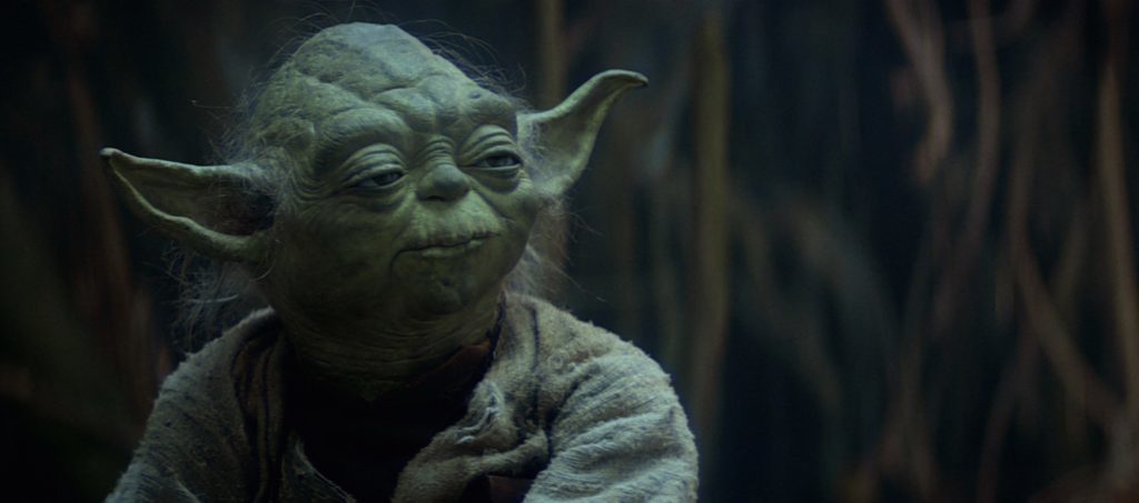 The Empire Strikes Back - Yoda during Luke's Jedi Training