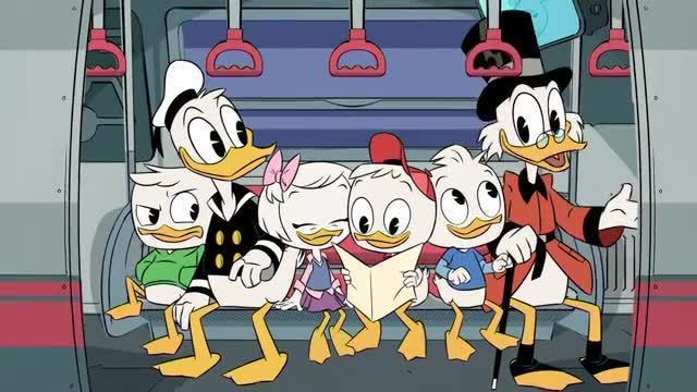 Ducktales Travel the Globe- Breakdancing Party Sushi
