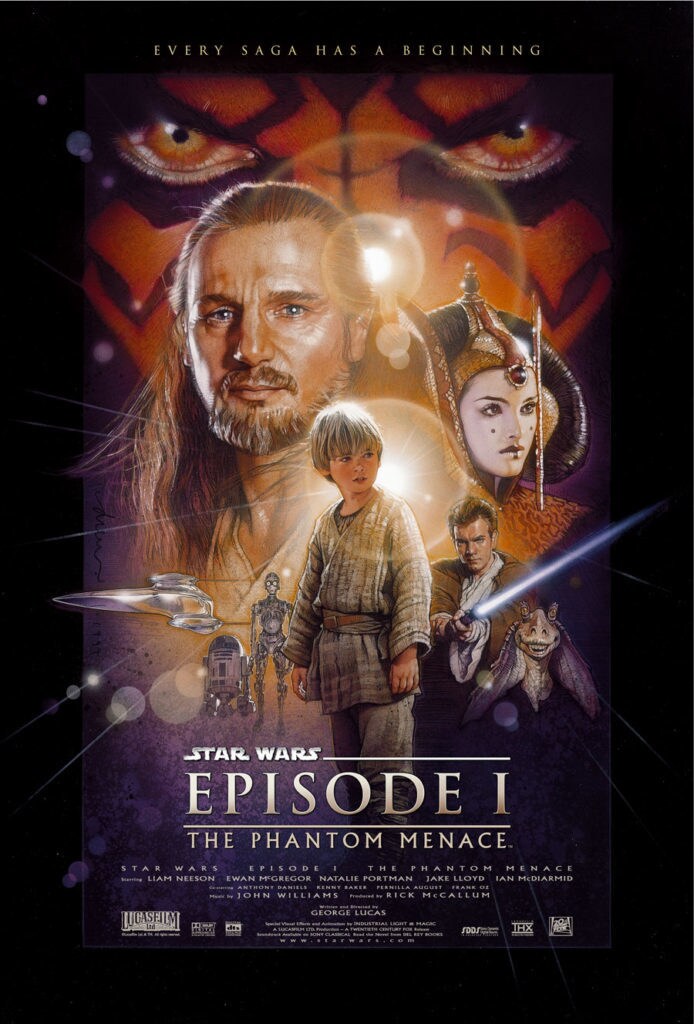 Phantom Menace poster.