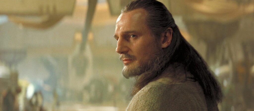 Qui-Gon Jinn on Tatooine.