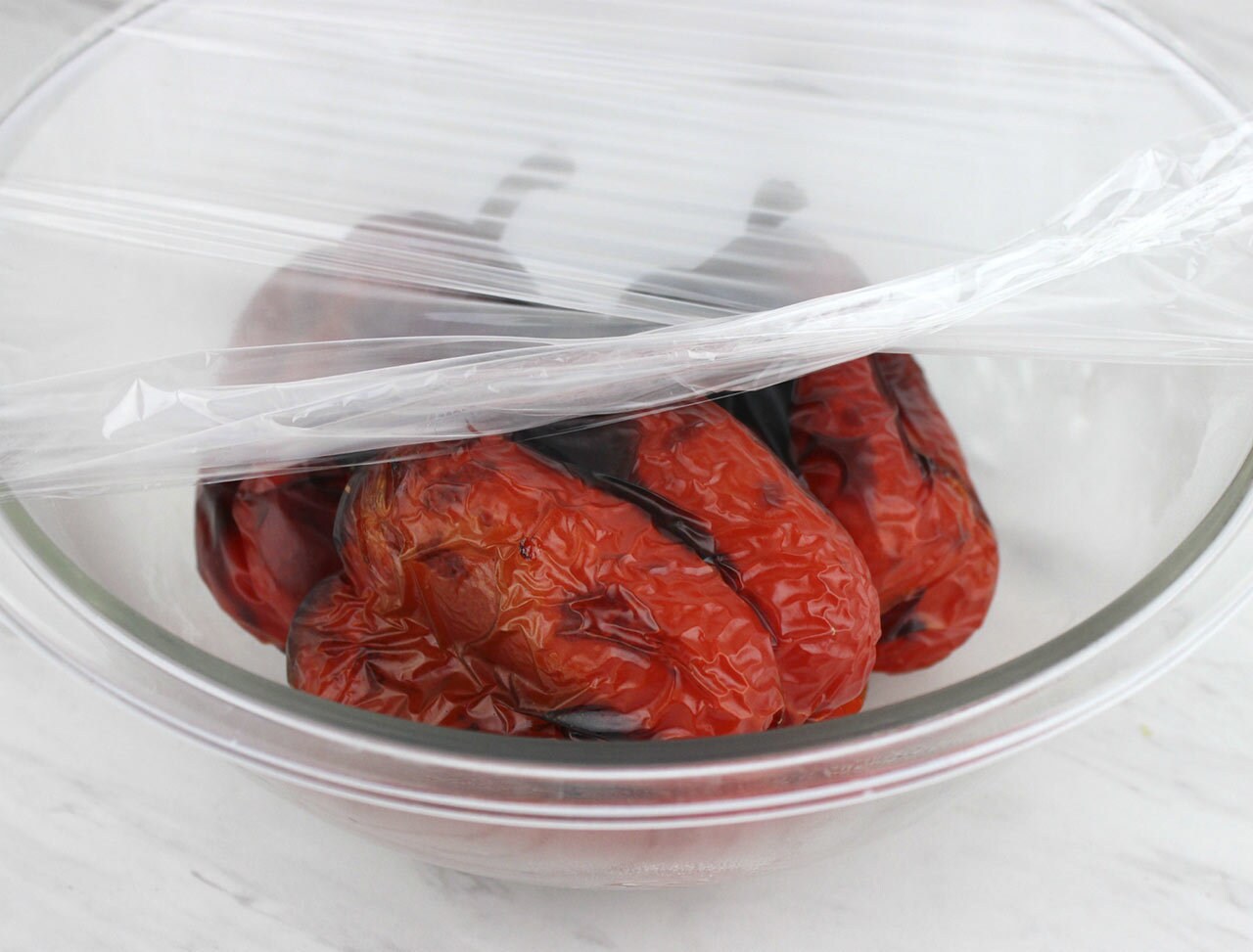 Covered peppers for Ahsoka dip
