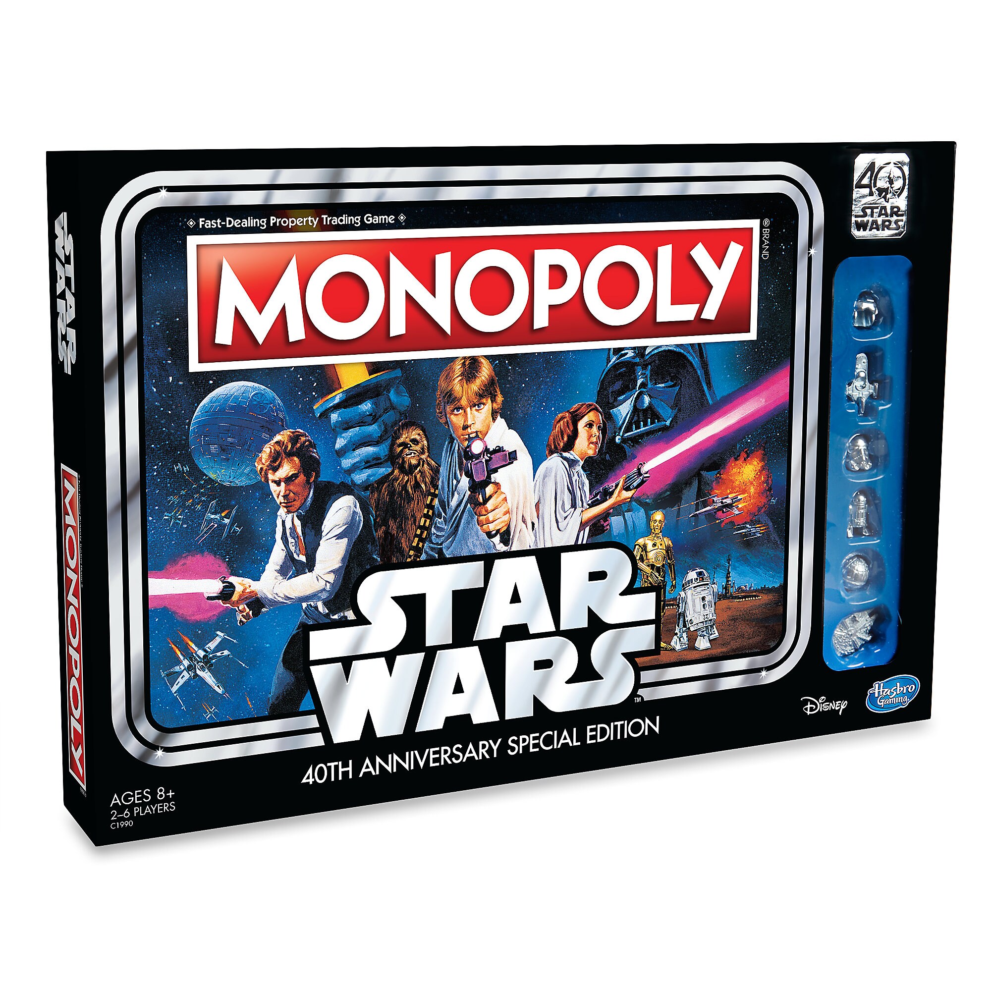 Stars Wars 40th Anniversary Special Edition Monopoly Game