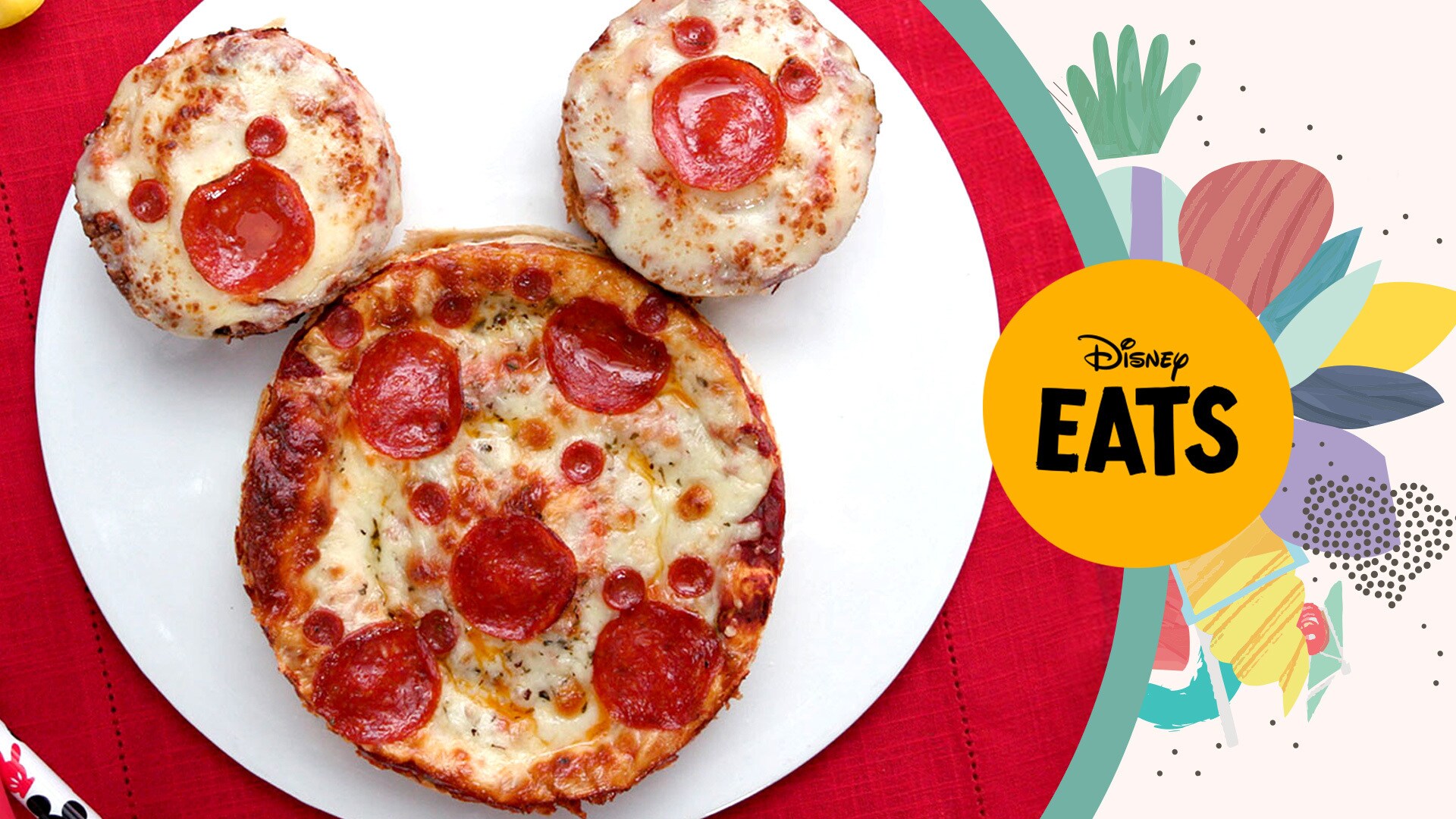 Mickey Mouse Pizza Roll | Disney Eats x Tastemade