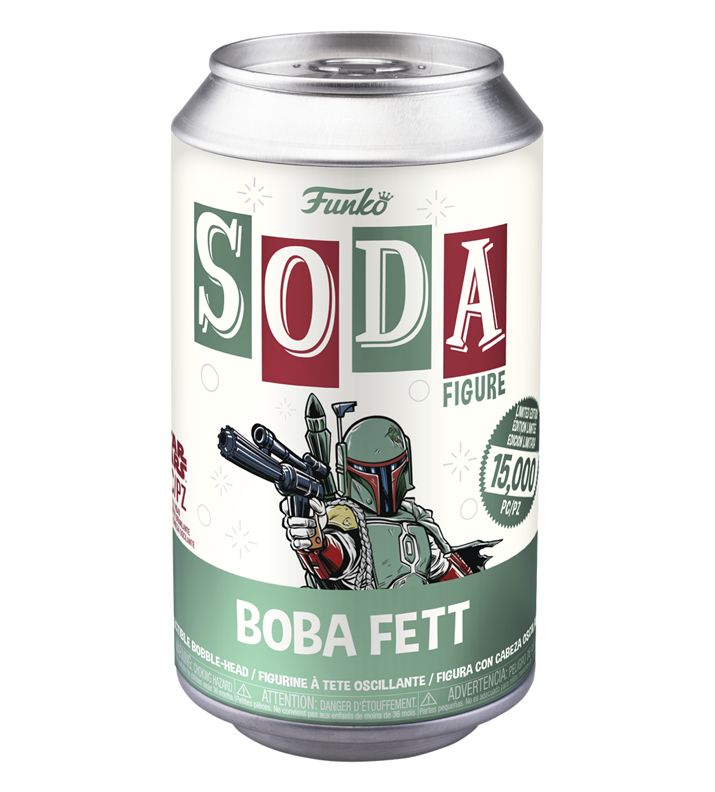 Funko’s SODA Boba Fett can
