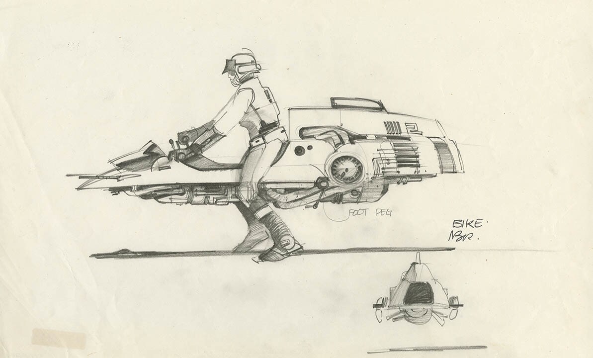 Concept art used to inspire Star Wars Resistance.