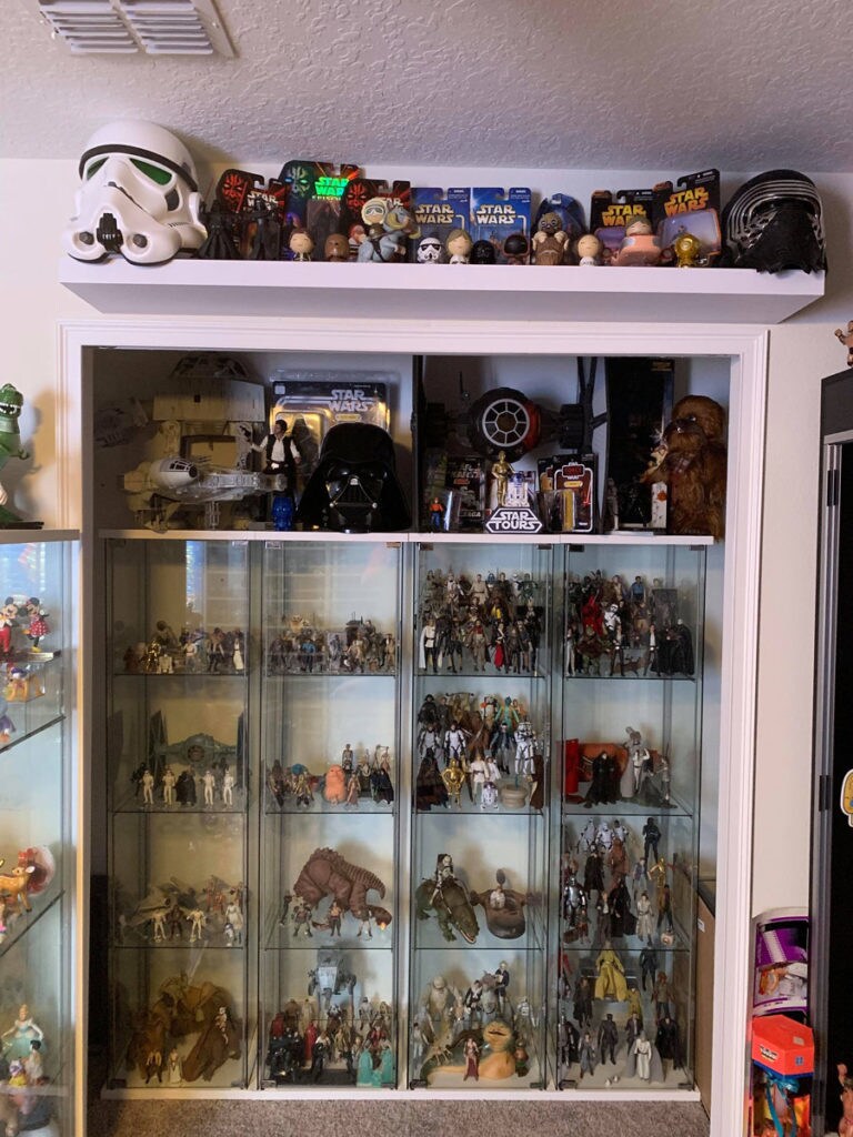 Zack Ryder's Star Wars collection.