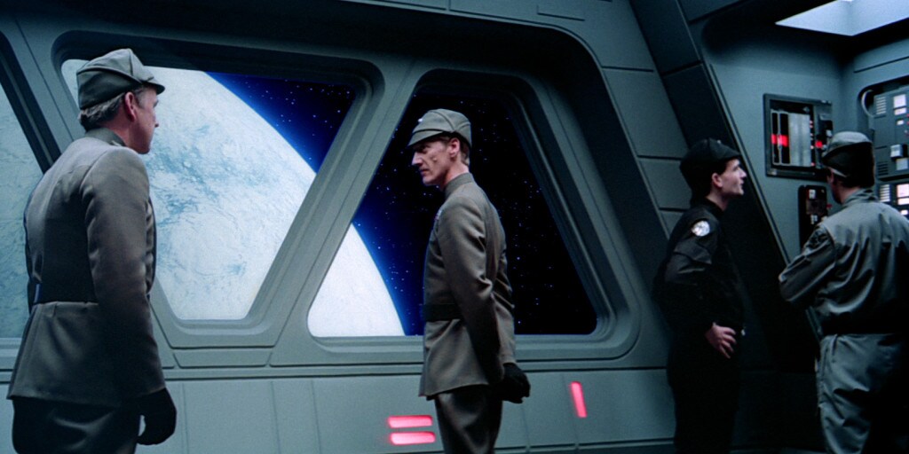 Captain Xamuel Lennox aboard the Star Destroyer Tyrant