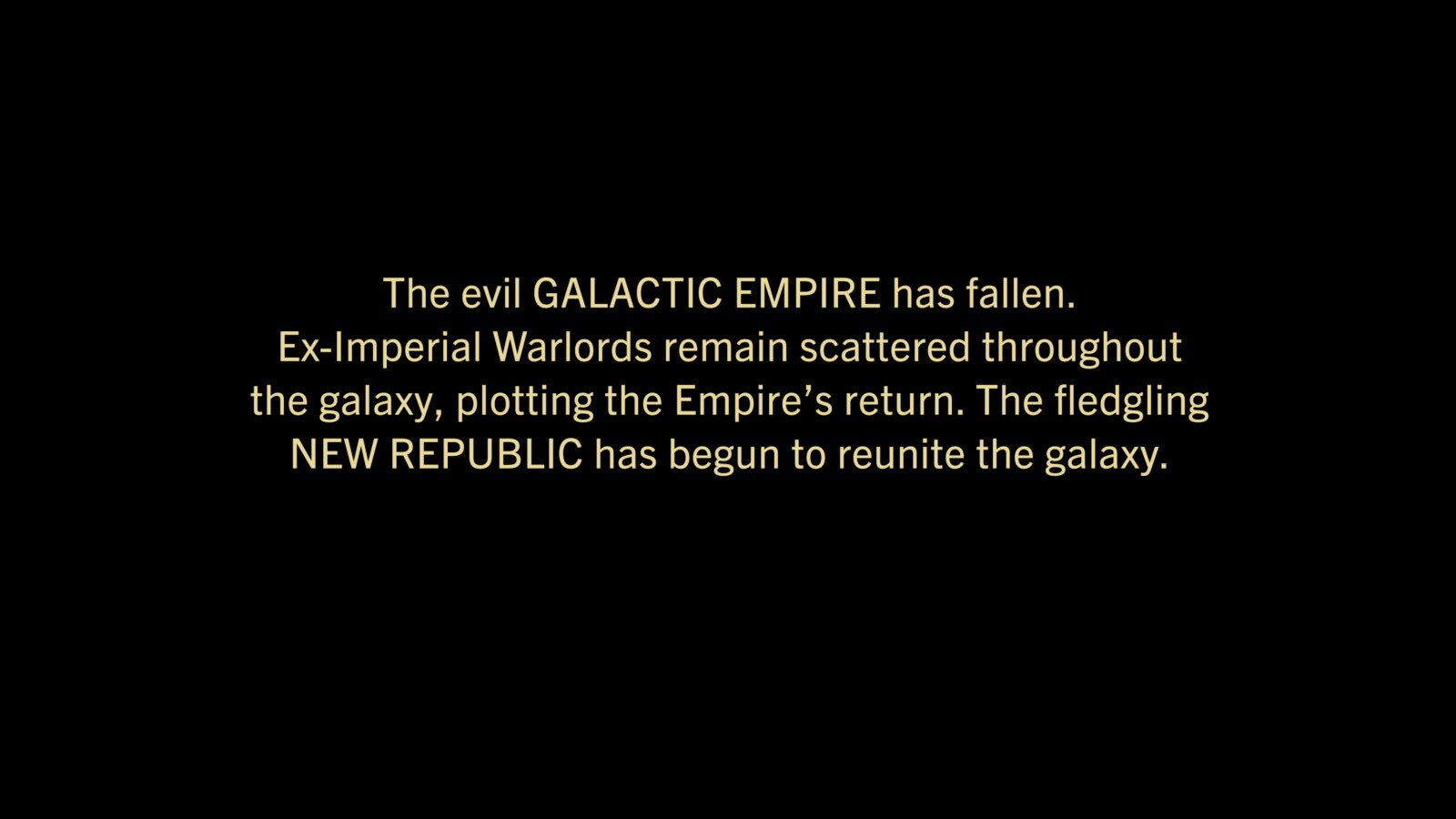 Opening Crawl | Star Wars: The Mandalorian and Grogu