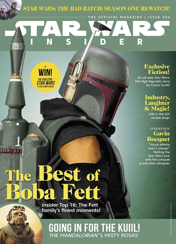 Star Wars Insider #206 newsstand cover