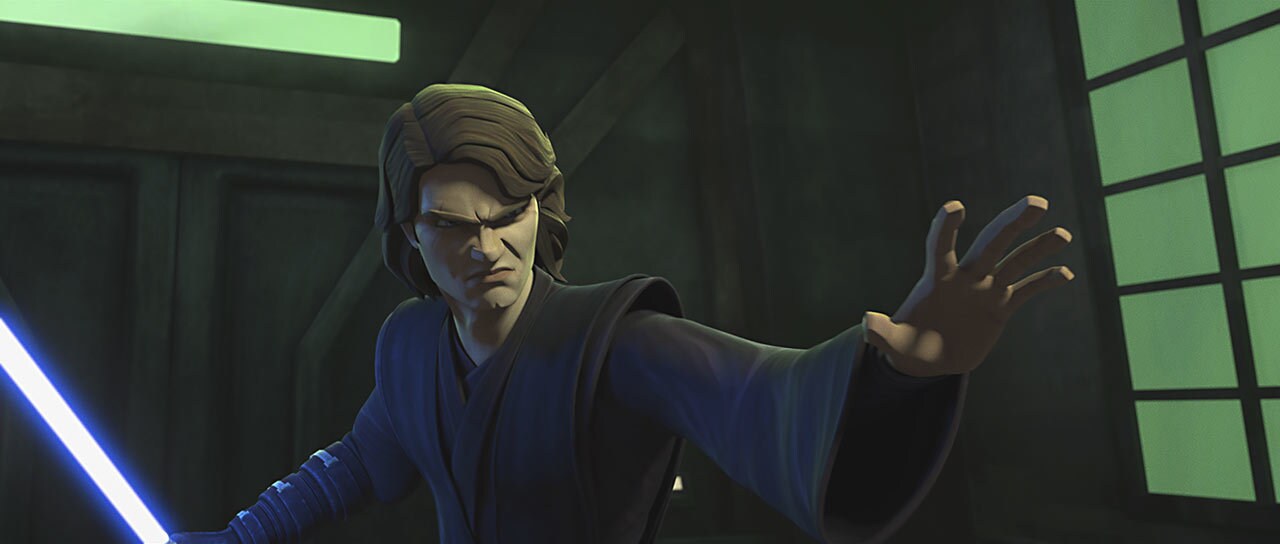 Anakin against Admiral Trench