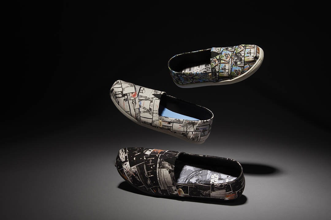 The new TOMS x Star Wars collaboration.
