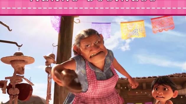 Coco Grandma Means Business Archive Disney LOL