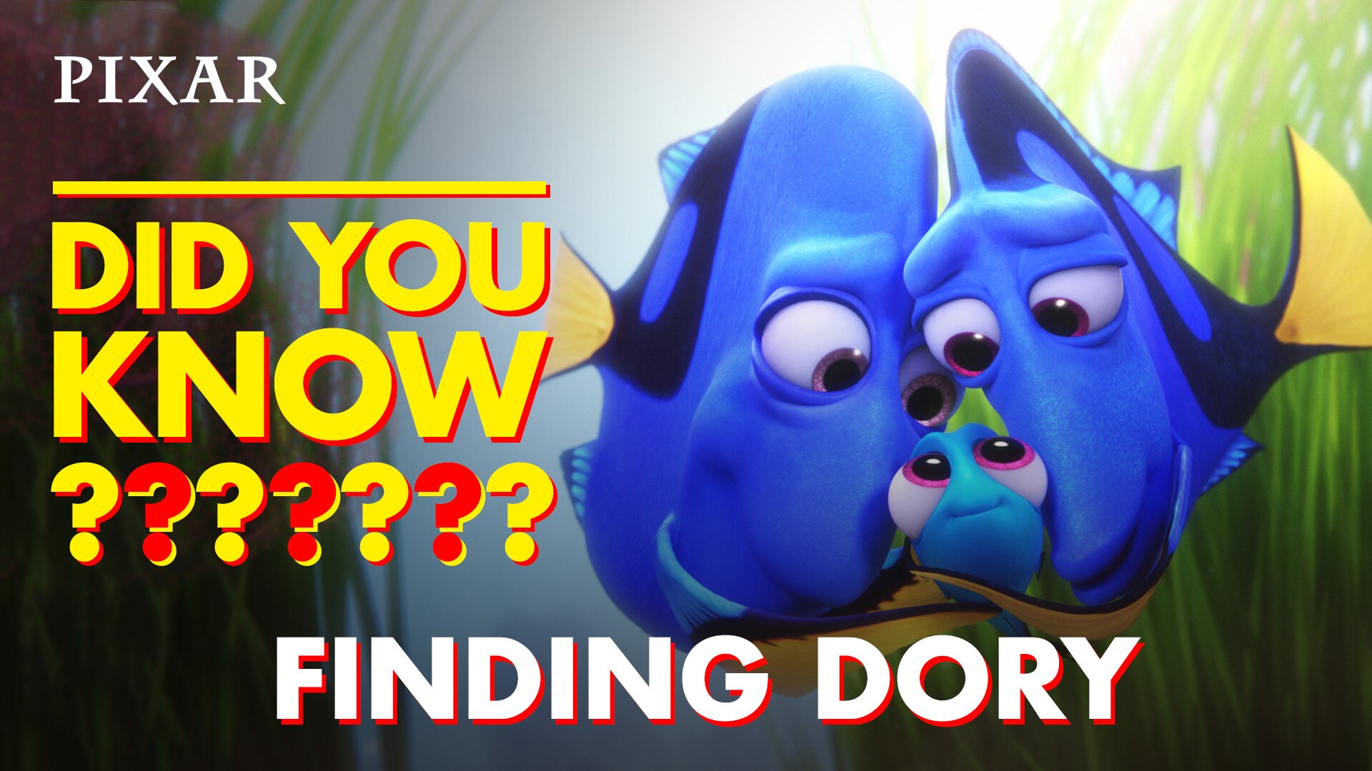 Finding Dory Fun Facts | Pixar Did You Know?