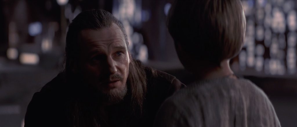 The Phantom Menace - Qui-Gon with Anakin