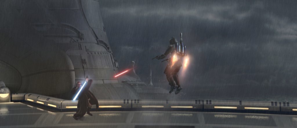 Attack of the Clones - Obi-Wan versus Jango Fett