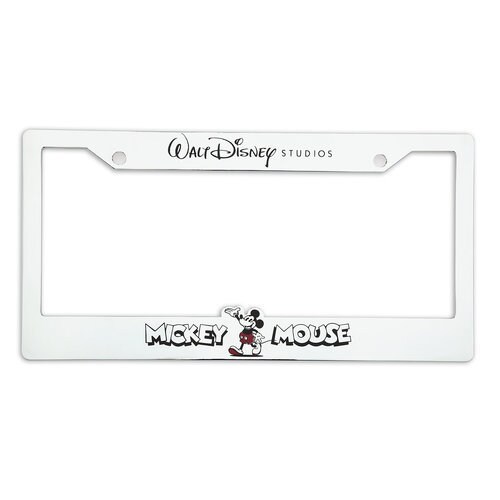 Mickey Mouse License Plate Frame - Walt Disney Studios | shopDisney