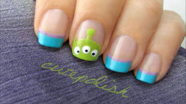 Toy Story Alien Nails
