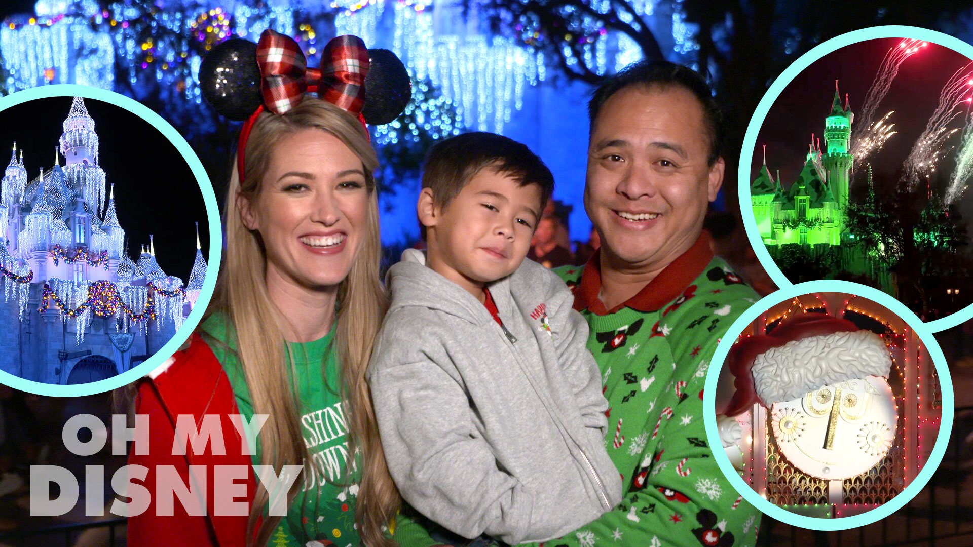 Inside the "Believe in Holiday Magic" Fireworks Spectacular at Disneyland | Oh My Disney