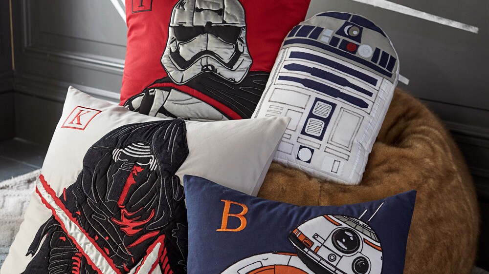 Pottery Barn Star Wars pillows