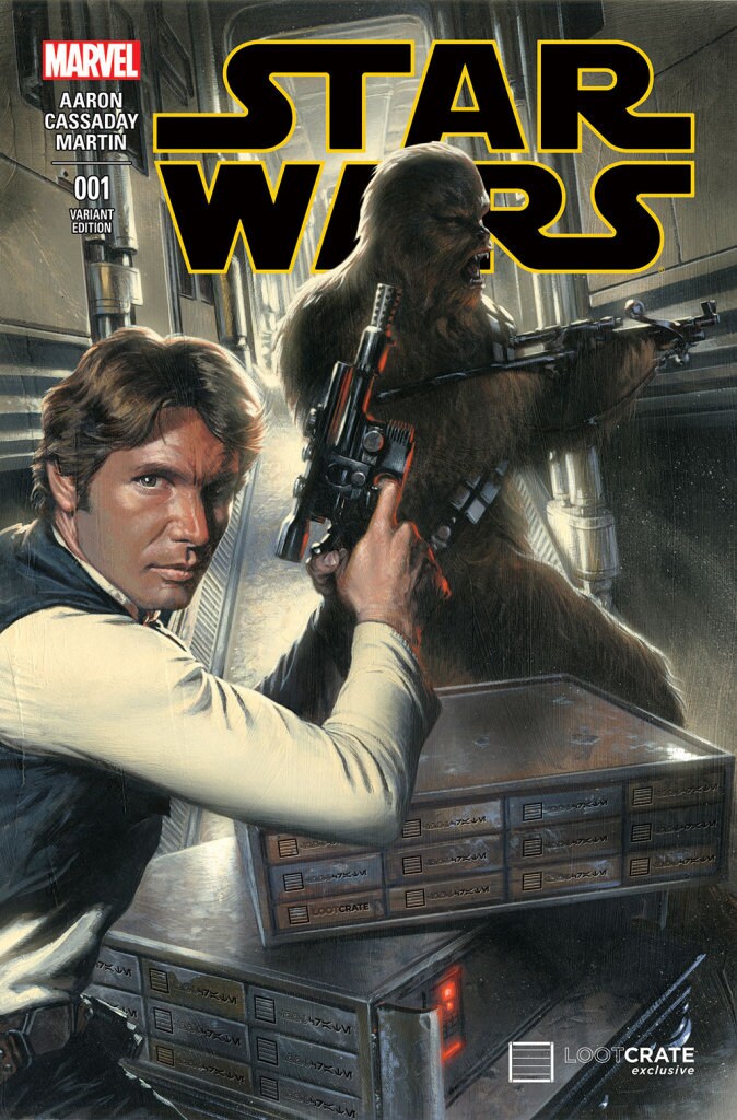 Loot Crate's Star Wars #1 variant cover