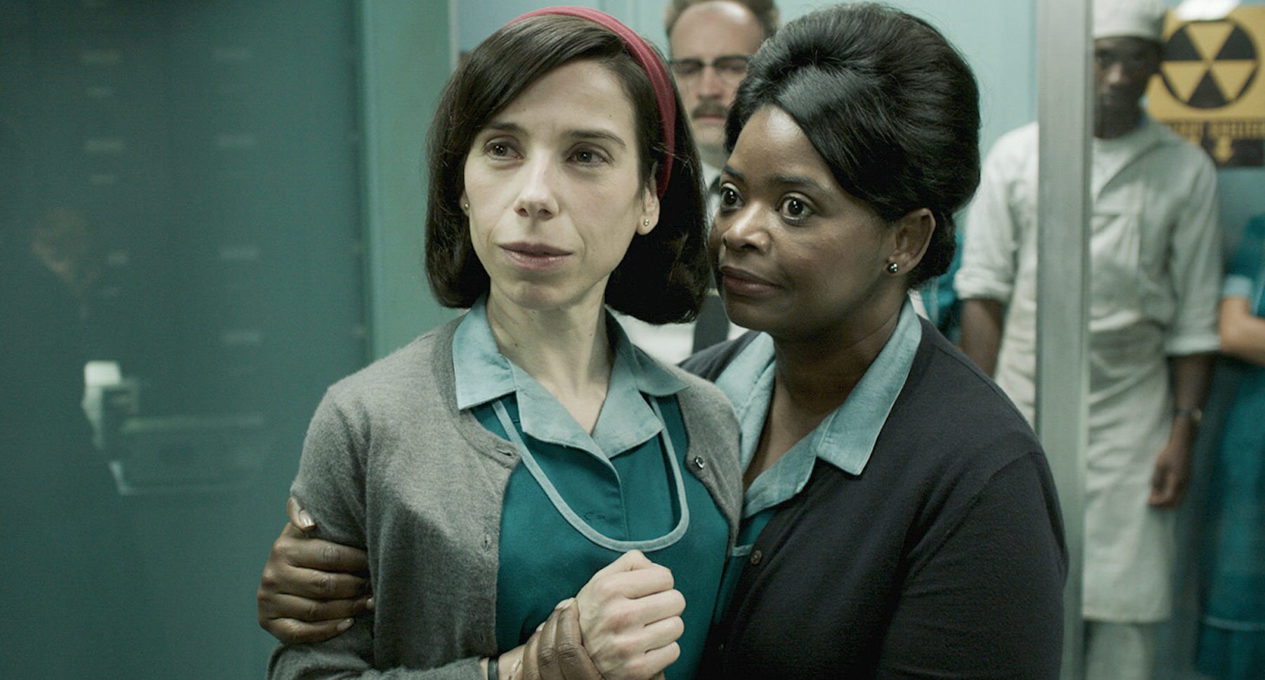 Octavia Spencer and Sally Hawkins in "The Shape of Water" 