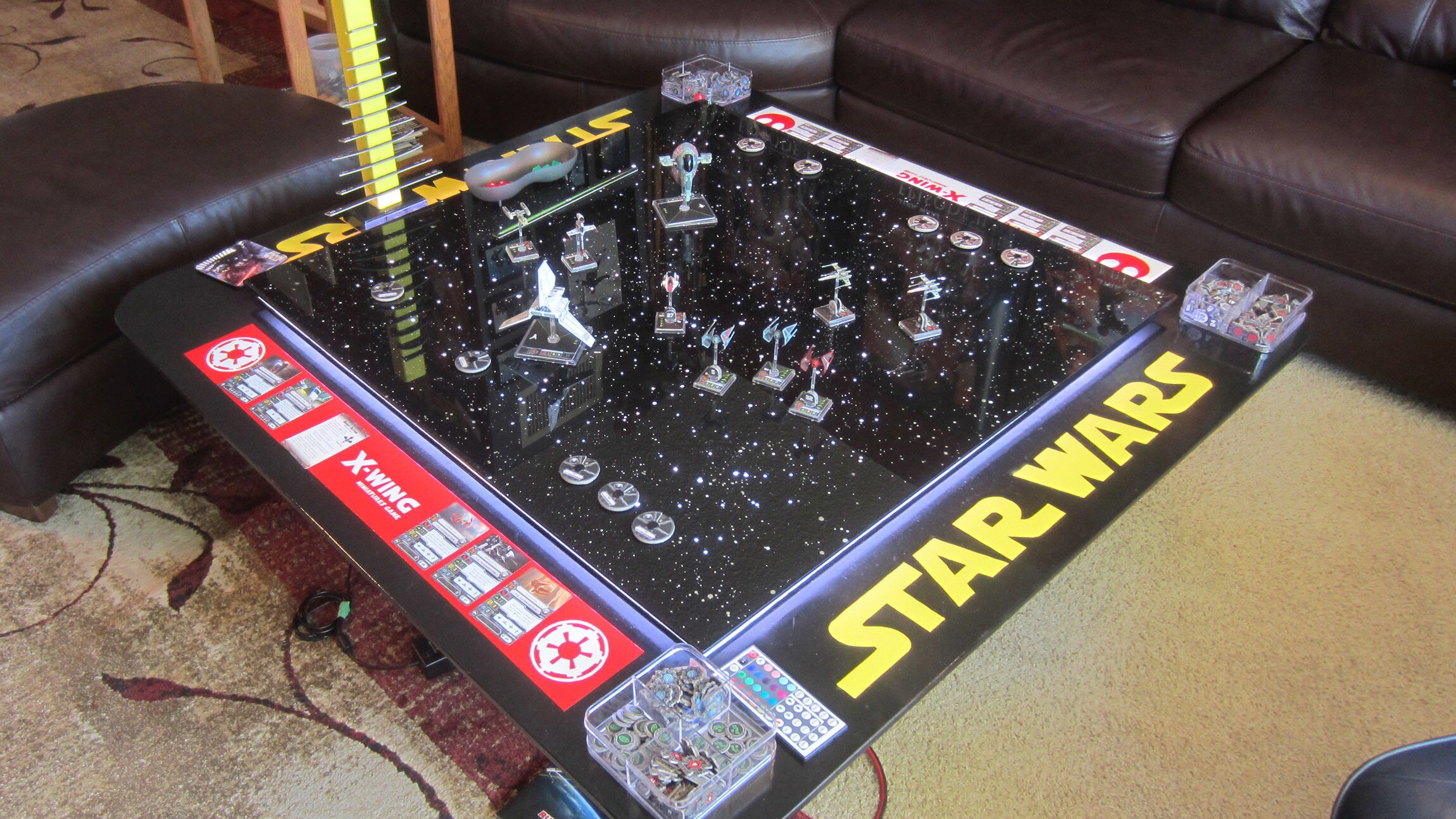 Fully Operational Fandom: Incredible Custom X-Wing Miniatures Gaming Table