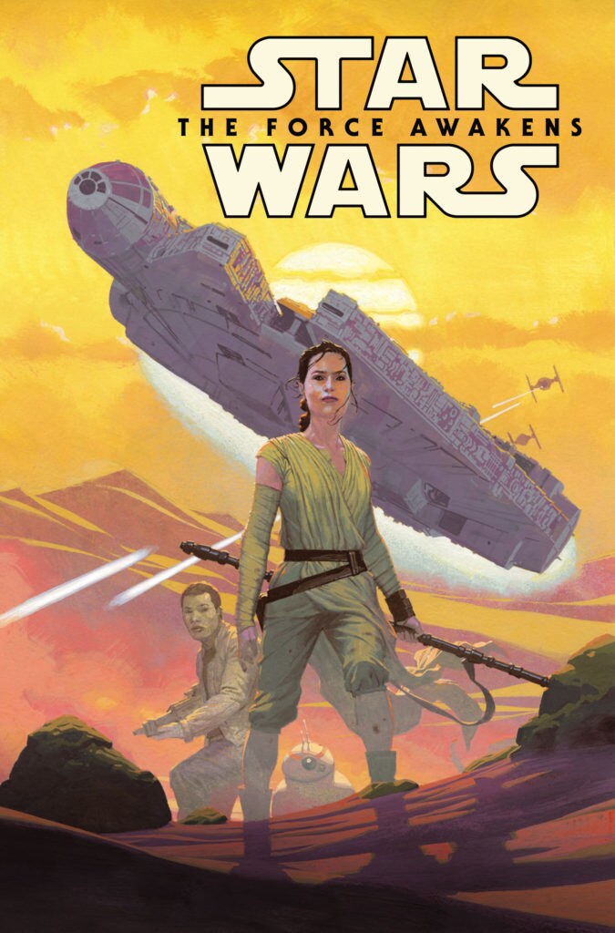 Star Wars: The Force Awakens comic cover