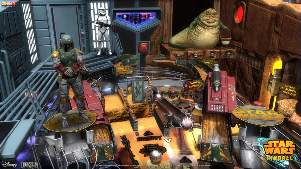 Star Wars Pinball on Nintendo Switch screenshot.