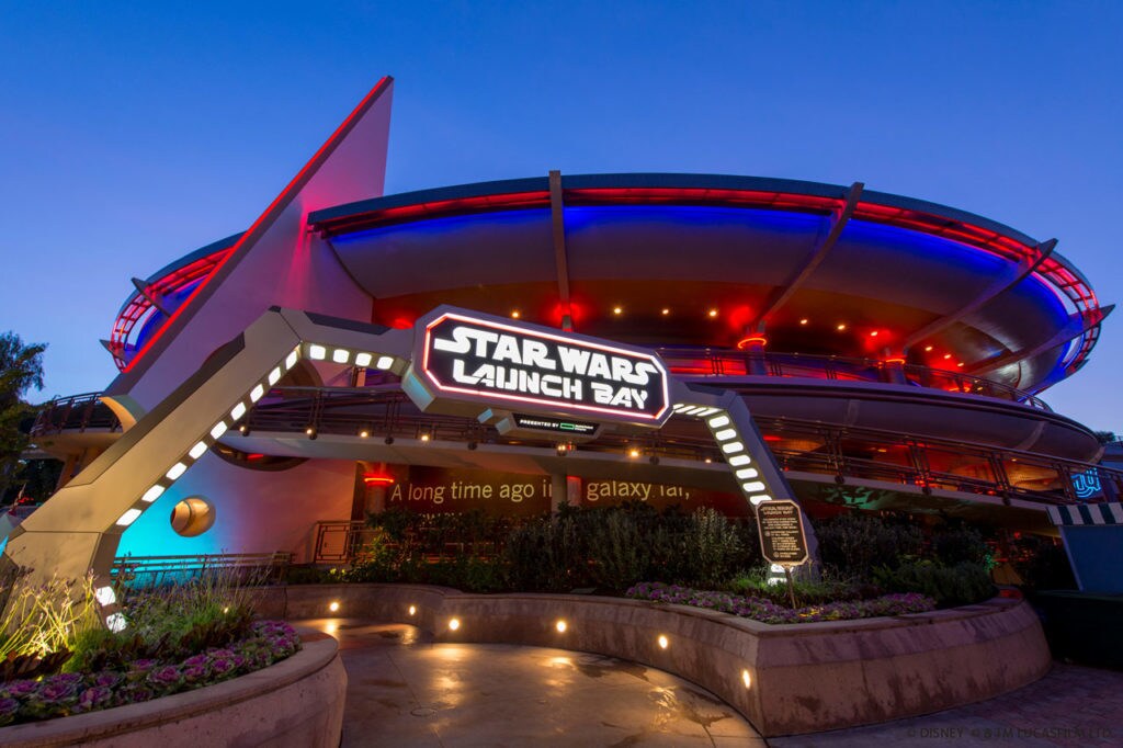 Star Wars Launch Bay at Disneyland.