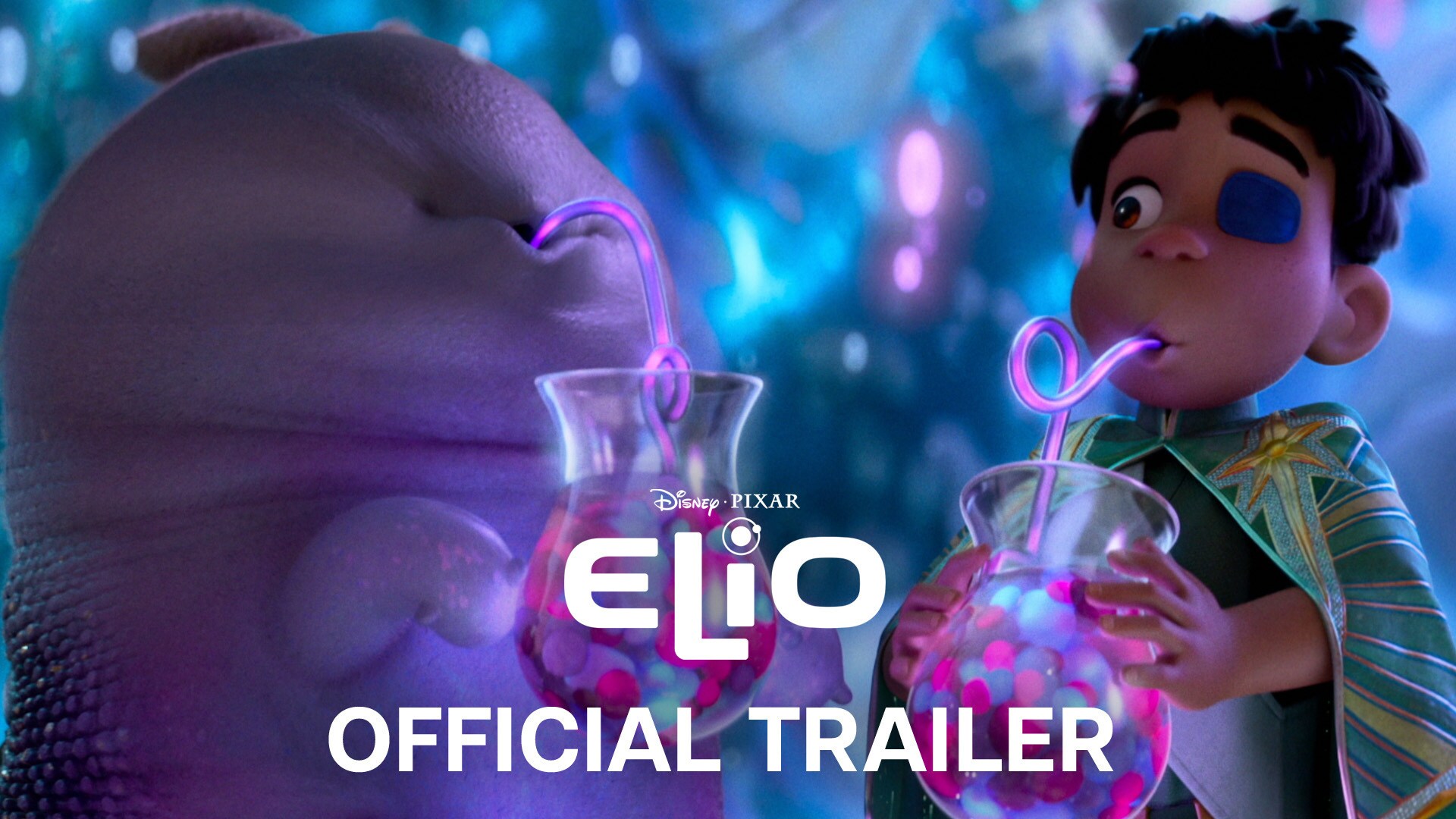 A thumbnail for Pixar's Elio official trailer.