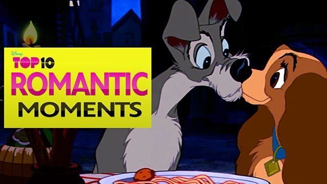Romantic Moments | Movie Clips - Disney Top Ten