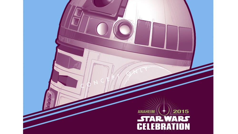 R2-D2 Star Wars Celebration badge