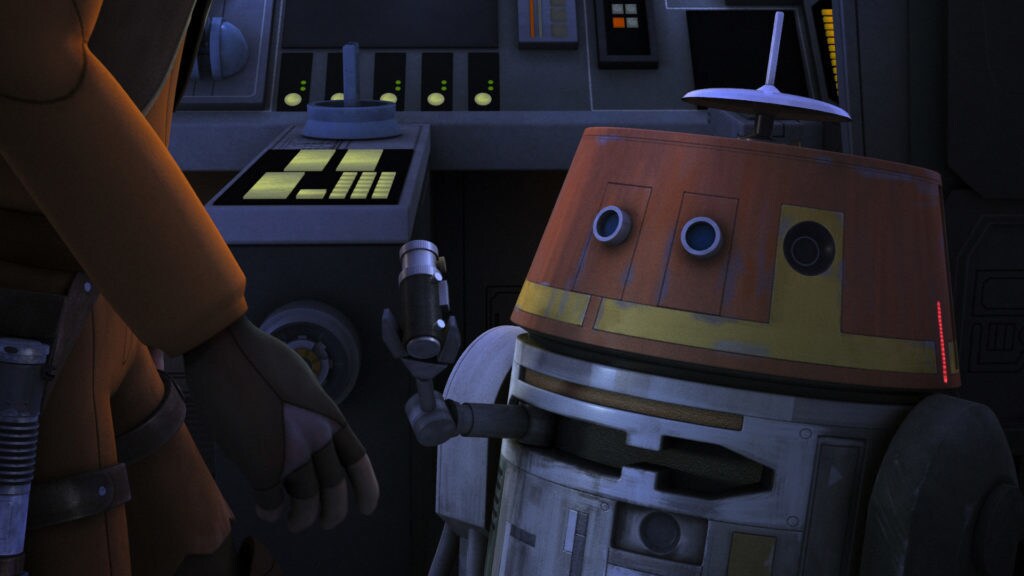 Chopper from Star Wars Rebels.