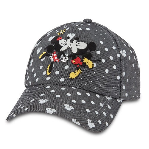 Mickey and Minnie Mouse Baseball Cap for Adults shopDisney