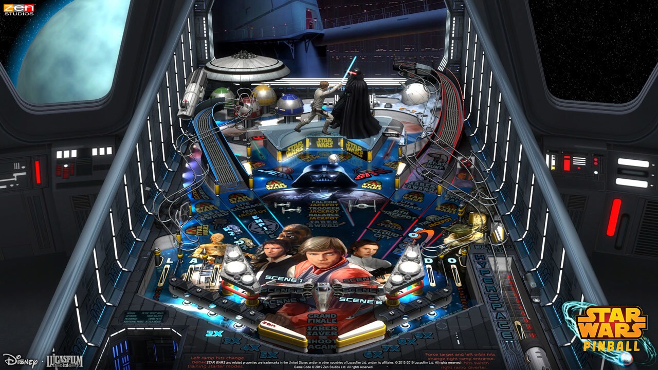 Star Wars Pinball for Nintendo Switch - The Empire Strikes Back table