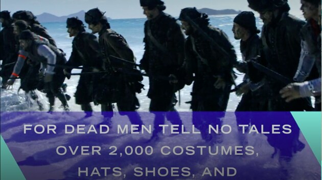 Pirates of the Caribbean: Dead Men Tell No Tales Costume Facts