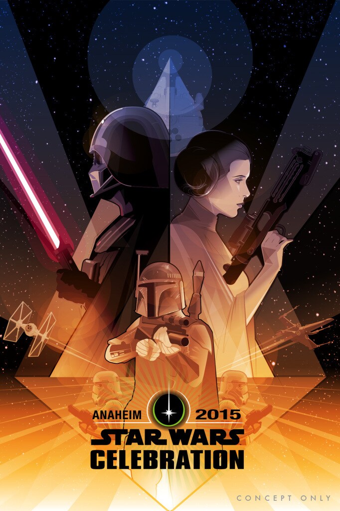 Craig Drake On His Star Wars Celebration Poster