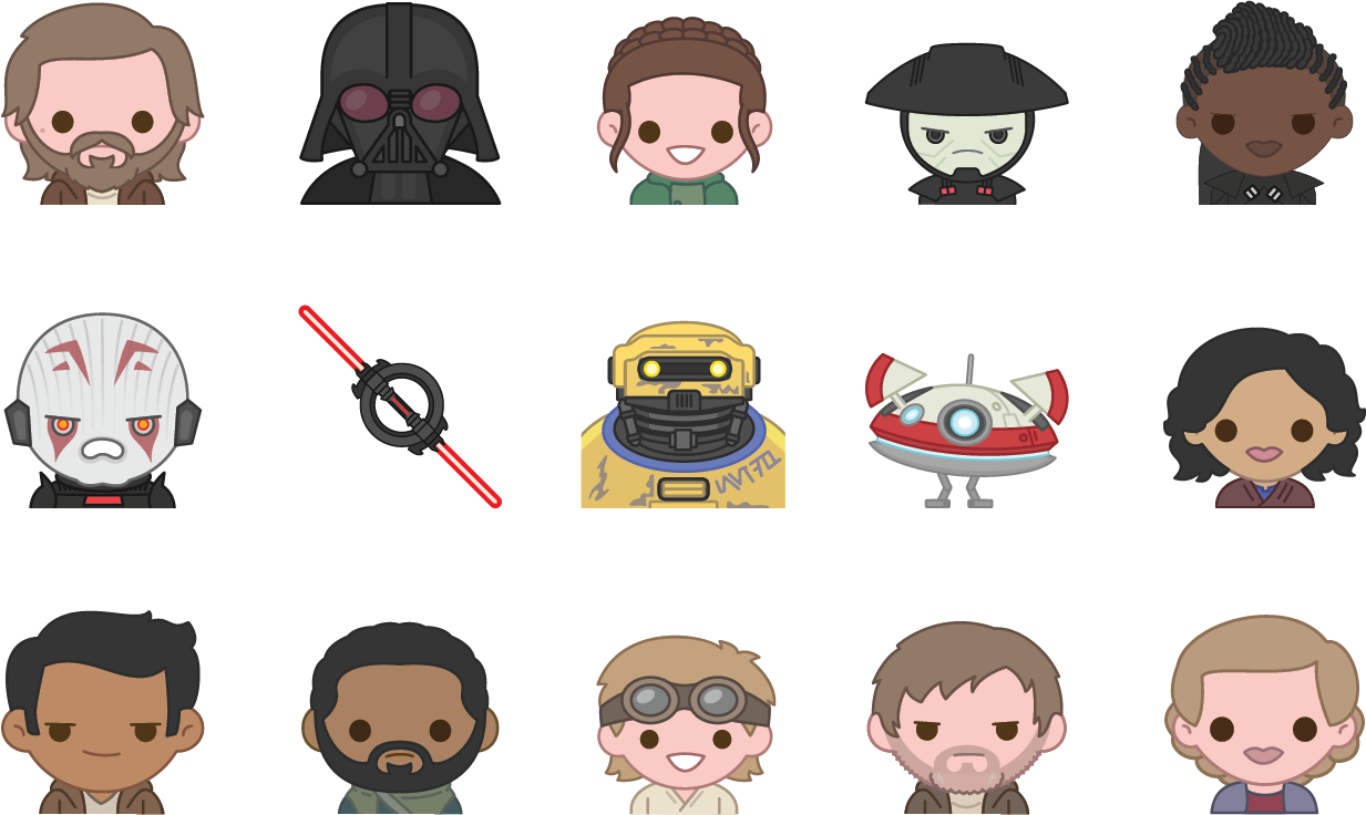 All Obi-Wan Kenobi Twitter Emojis