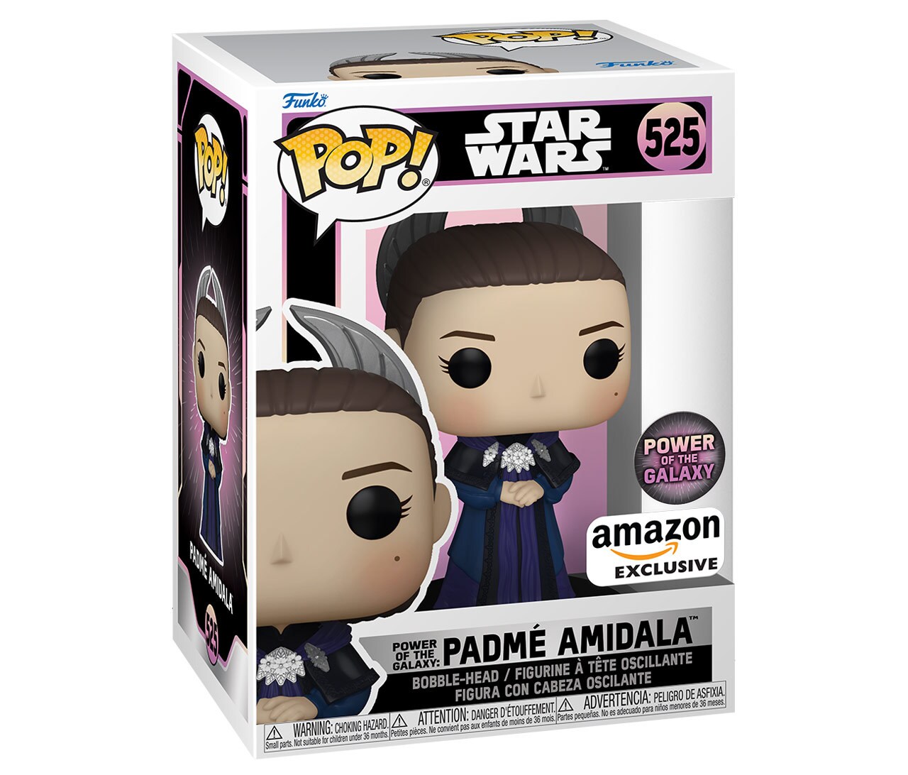  Padmé Pop! bobblehead figure in package for “Power of the Galaxy”