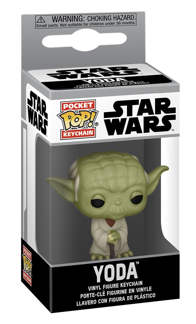 Star Wars Pop! Yoda Bobbleheads and Keychains from Funko