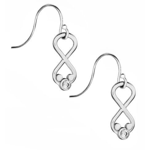 Mickey Mouse Infinity Loop Earrings by Arribas Brothers | shopDisney
