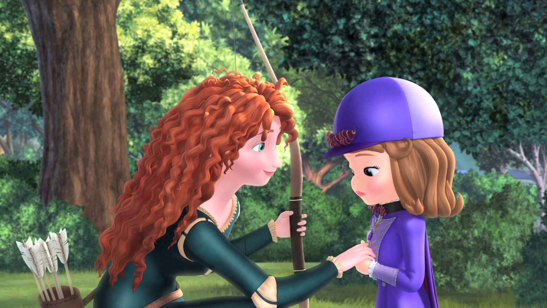 Merida Lends a Hand | The Secret Library New On DVD