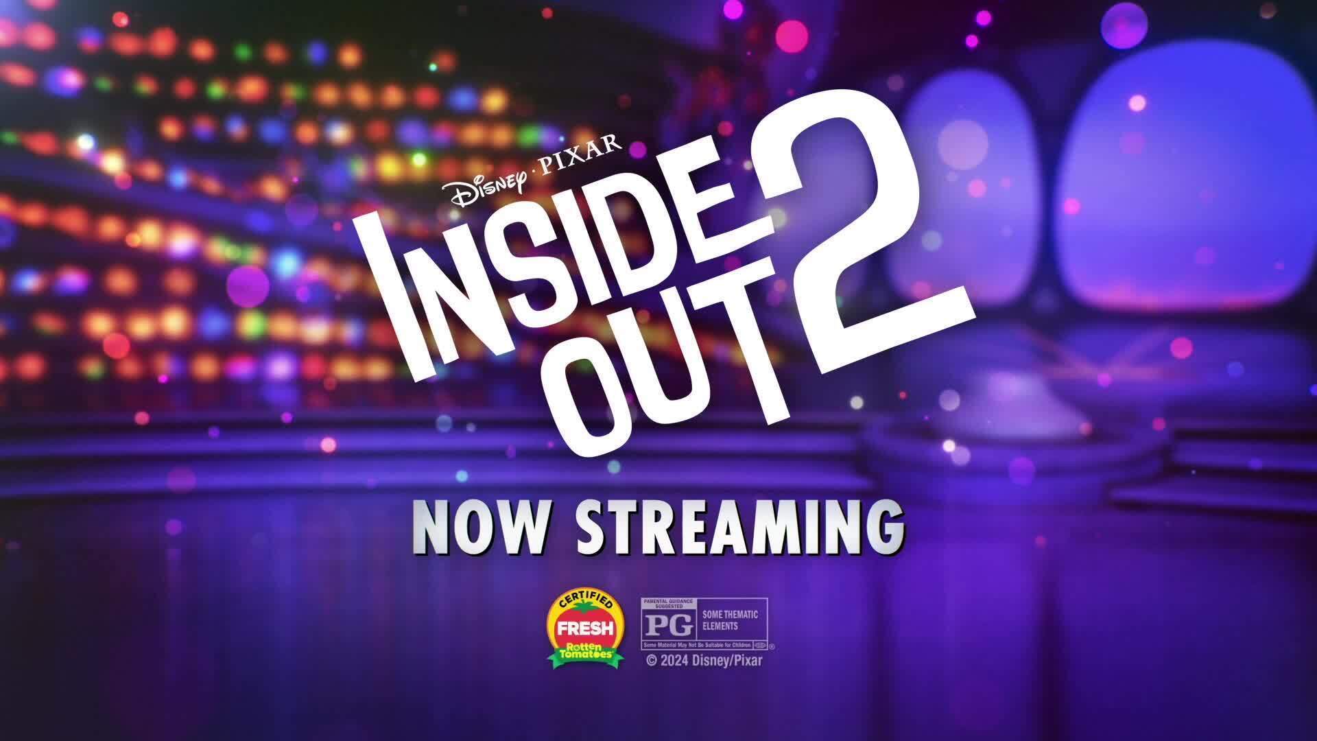 Inside Out 2 | Now Streaming on Disney+