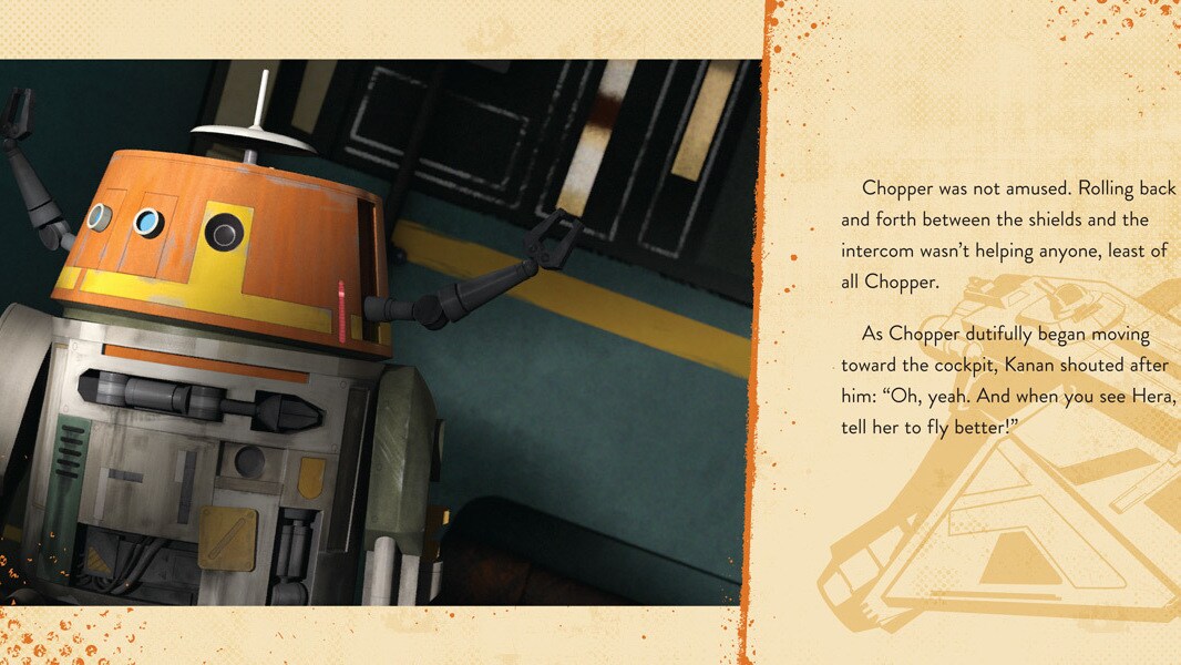 Star Wars Rebels: Chopper Saves the Day interior