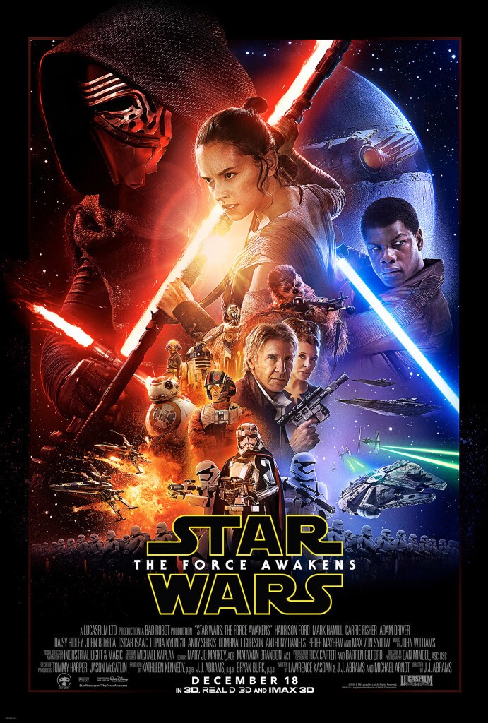 Star Wars: The Force Awakens Official Theatrical Poster