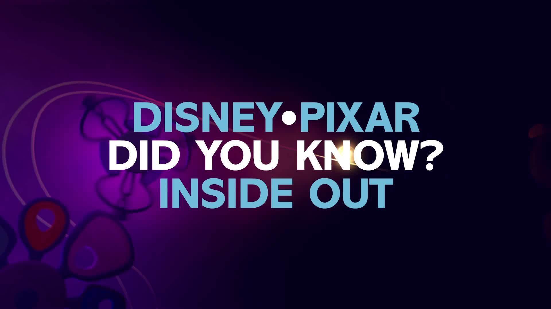 Pixar Did You Know? | Inside Out