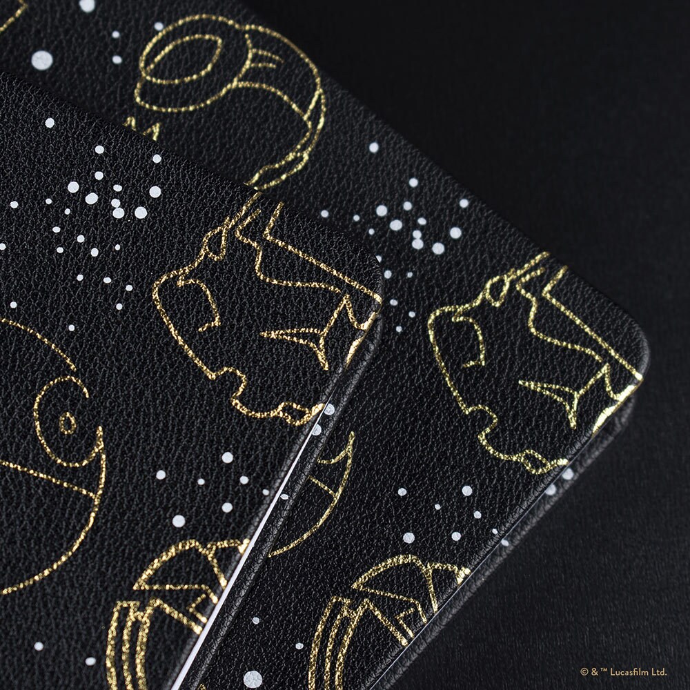 Erin Condren x Star Wars Collection black and gold notebook