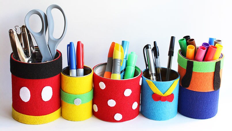 Fab Five Pencil Holders