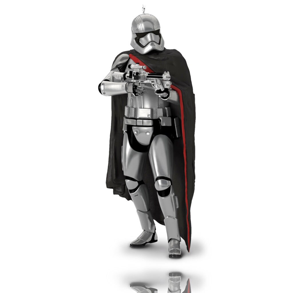 A Captain Phasma Keepsake Christmas ornament by Hallmark.